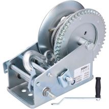 Jeffergarden Handschubstieranhänger mit Handwinden mit Gummi Griff zum Heben von 2000 Pfund