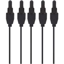 Tonysa - Interruptor de gatillo de lútbol de soldadura de plástico estable 5 piezas, mig para cortador de plasma