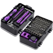 Tonysa - Kit de Tournevis de Précision, 115 en 1 Set Tournevis Magnétique, Embout Torx Professionnel Réparation pour Macbook, PS4 Pro, Iphone, pc,