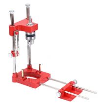 Localisateur de perceuse à Bois, Mini perceuse à Colonne de Banc de localisateur de Travail du Bois avec Guide de gabarit de perçage de localisateur