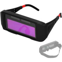 TONYSA Lunettes de Soudure, Masque de Soudeur Automatique, Auto-assombrissantes Solaires Lentilles Lunettes Soudeur pour Protection des Yeux