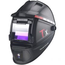 Masque de Soudage à Obscurcissement Automatique à énergie Solaire, Protection des Yeux contre les étincelles et la Chaleur, Isole la Chaleur jusqu'à