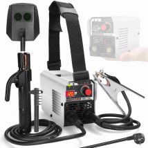 Topiky - tonysa Poste à souder mma Soudeuse à électrodes 120 a - Soudeuse à électrodes - Soudeuse à onduleur - Electrodes Inverter - arc Welder