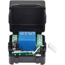 Relais rf, émetteur Récepteur Fil 433 MHz Commutateur de Télécommande, pour moteur, lumière, porte de portail, contrôleur de bricolage (2