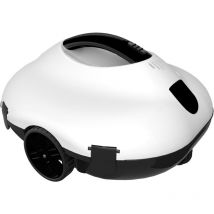 Robot Piscine, Aspirateur Piscine sans Fil pour 130 Minutes D'autonomie, Nettoyeur de Piscine avec Batterie Améliorée, Idéal pour Piscine Hors