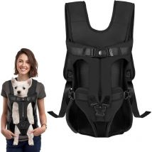 Sac à Dos pour Chien, Sac à Dos Portable Réglable pour Chien, Sac à Dos Ventilé pour Animal De Compagnie, Sac à Dos pour Animaux De Compagnie pour