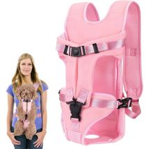 Sac à Dos pour Chien, Sac à Dos Portable Réglable pour Chien, Sac à Dos Ventilé pour Animal De Compagnie, Sac à Dos pour Animaux De Compagnie pour