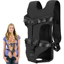 Sac à Dos pour Chien, Sac à Dos Portable Réglable pour Chien, Sac à Dos Ventilé pour Animal De Compagnie, Sac à Dos pour Animaux De Compagnie pour