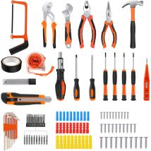 Dayplus - Toolbox Kit tournevis set Toolbox marteau à cliquet 102x