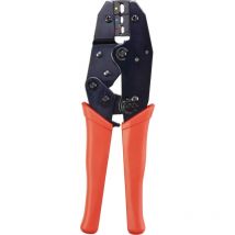 Toolcraft - 1486609 Crimpzange 1 Stück Isolierte Kabelschuhe, Isolierte Steckverbinder, Isolierte Sto