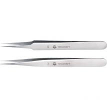 TO-5861034 Kit pinzette 2 parti Acuminate, superfini 120 mm - Toolcraft