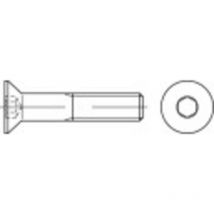 401628 Vis à tête fraisée M3 6 mm 6 pans intérieurs din 7991 acier inoxydable 100 pc(s) - Toolcraft