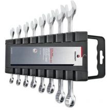 820901 Kit chiavi combinate 8 parti Misura (metrica) 8 - 19 mm - Toolcraft