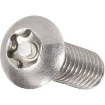 888787 Viti con calotta sferica M6 12 mm t Tamper Resistant Acciaio inox A2 10 pz. - Toolcraft