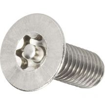 888823 Vite testa svasata M6 20 mm t Tamper Resistant Acciaio inox A2 10 pz. - Toolcraft