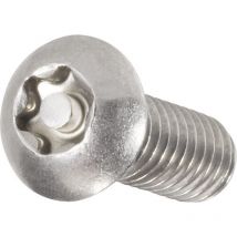 888793 Linsenkopfschrauben M6 40 mm T-Profil mit Stift Edelstahl A2 10 St. - Toolcraft