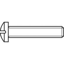 TOOLCRAFT 815357 Linsenschrauben M3 10 mm Kreuzschlitz Phillips DIN 7985 Stahl galvanisch verzink