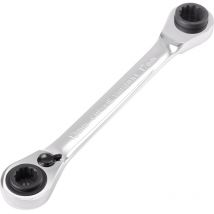TO-5355795 Doppel-Ringratschenschlüssel-Satz Schlüsselweite (Metrisch) 10 - 19 mm - Toolcraft