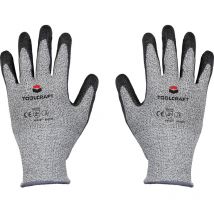 TO-5621607 HPPE-Faser, Polyester, Kunstfaser, Polyurethan Schnittschutzhandschuh Größe (h - Toolcraft