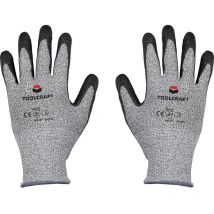 TO-5621613 HPPE-Faser, Polyester, Kunstfaser, Polyurethan Schnittschutzhandschuh Größe (h - Toolcraft