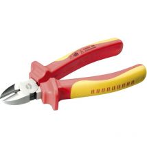 Pince coupante diagonale Toolcraft TO-6751677 vde avec facette 160 mm