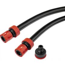 TO-6897036 13 mm 20 m 1/2 pollice 1 pz. Nero Tubo da giardino - Toolcraft