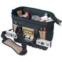 Toolvizion Toolpack Werkzeugtasche mit Gummiboden, kleine Ausführung, 32 x 19 x 28 cm