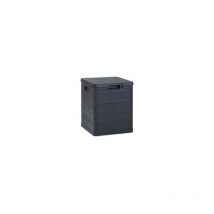 Baule multibox 42.5X44XH50 woodys 90 lt antracite giardino - Toomax