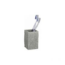 Nature Toothbrush tumbler Granite - Wenko