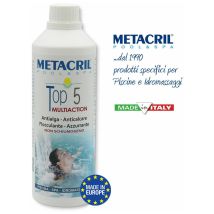 Top 5 Multiaction – 1 l – Anticalcare per piscine – Metacril