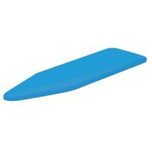 Copertina di ricambio per asse da stiro – Blu – Cotone – Made in Italy – 123 x 39 cm