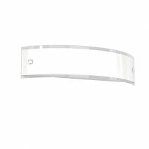 Top-light - Top light linear 1076 a50 e27 led applique en verre blanc plafonnier moderne