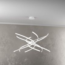 Top-light - Lustre led moderne Top Light Tornado 69W 4450LM 1163/S80 Or bruni