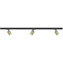 Top-light - Top light rail mono yarikit 100 or or gu10 spot de plafond led orientable moderne classique
