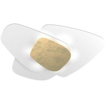 Top-light - Plafonnier en verre top light strategy 1196 plm fo e27 led plafonnier et applique