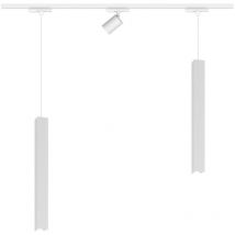 Top-light - Top light track mono 1173 tube carré yari gu10 led plafonnier moderne spot réglable parallélépipède abaissé