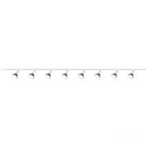 Top-light - Top light track mono amoskit 300 blanc e27 led plafonnier spots orientables modernes