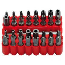 Top Tools - Juego 33 puntas seguridad cr-van. 39d355 topex