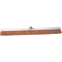 Balai coco 1 mètre, bois avec douille métal - 020728 - Ce produit de marque est neuf. - Topcar