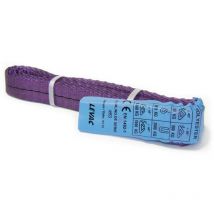 Levac - lingue sangle sans-fin 30 mm cmu 1 t lg. utile 1,50 m violette 4815A150