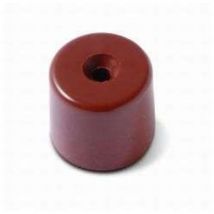 Brinox - tope puerta 9005M alto marron tornillo (2U