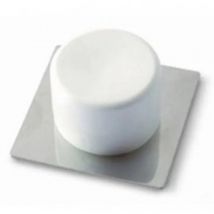 Tope Puerta Adh. Base Inox. Blco - Ehlis