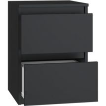 Nachttisch Malwa M2 schwarz