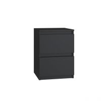 Table de chevet Malwa M2 noir