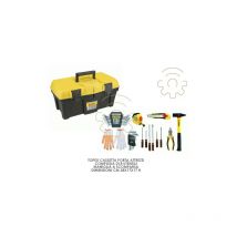 Kit cassetta porta attrezzi portautensili con 8 utensili valigetta - Topex