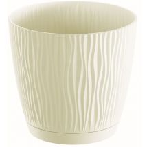 Topf sandy p 0,6L., Abmessungen (mm) 108x108x102, Farbe Creme