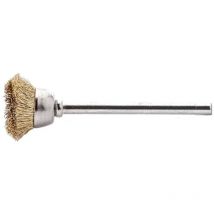 Lessmann - Miniatur-Topfbürste Messing gew. 18x0,1mm