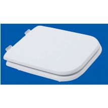 Abdeckungen wc bad mod.conca holz lackiert weiss CM.34X41,3 sitz