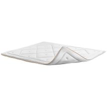 Topper Magnum Algodón Natural hr SuperSoft Confort Extra Suavidad Efecto Nube Transpirable Fijación Segura Altura 5 cm 135x190 cm