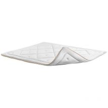 Topper Magnum Algodón Natural hr SuperSoft Confort Extra Suavidad Efecto Nube Transpirable Fijación Segura Altura 5 cm 200 x 200 cm